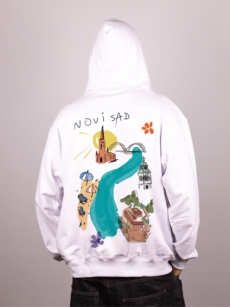 Novi Sad | Muška majica, oversize majica i duks | Srbija i gradovi