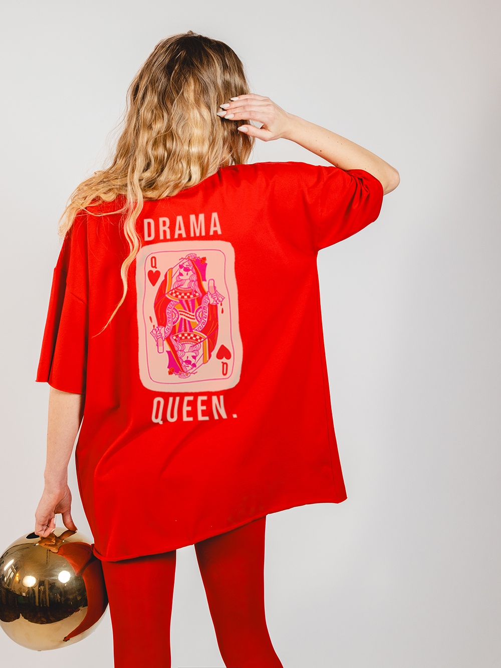 Drama queen – Ženska oversize majica