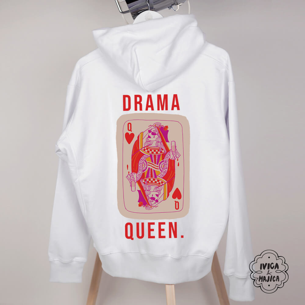 Drama Queen | Ženski duks sa kapuljačom | Classic Kolekcija