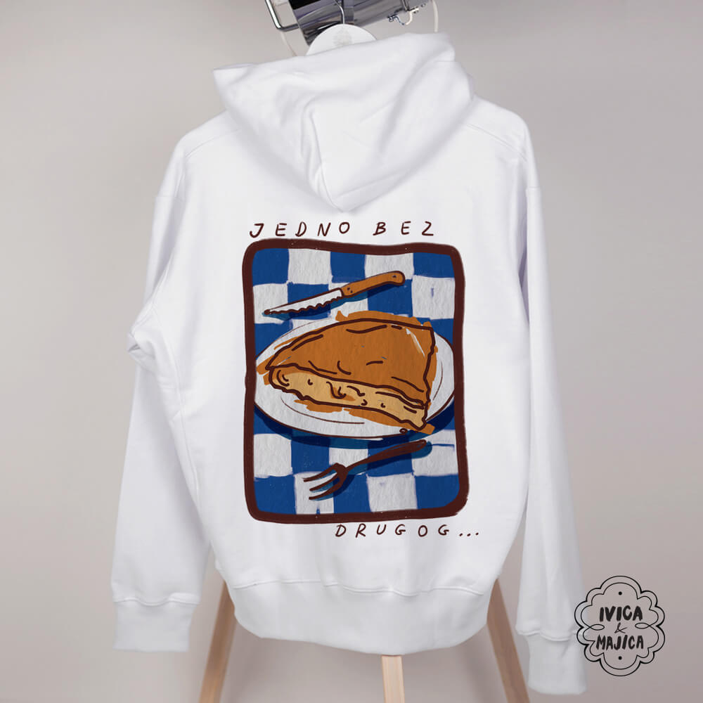 Jedno bez drugog ne ide (Burek) | Muški duks sa kapuljačom | Ljubav