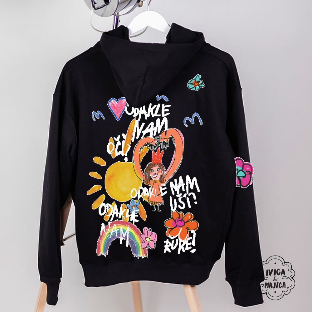 Mama – Ženski duks sa kapuljačom