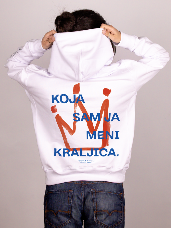 Koja sam ja meni kraljica '26 | Ženski duks sa kapuljačom | Remastered 26'
