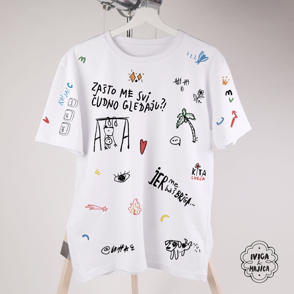 Zašto mi sve čudno gledaju | Stickers Collection za muškarce