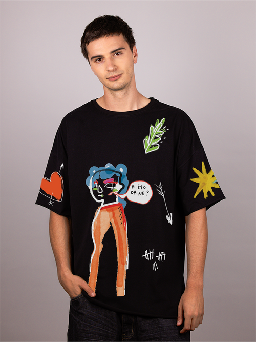 A što da ne - Muška oversize majica