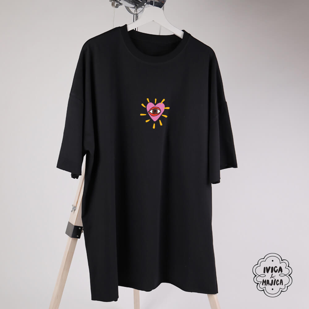 Lepa sam iznutra – Ženska oversize majica