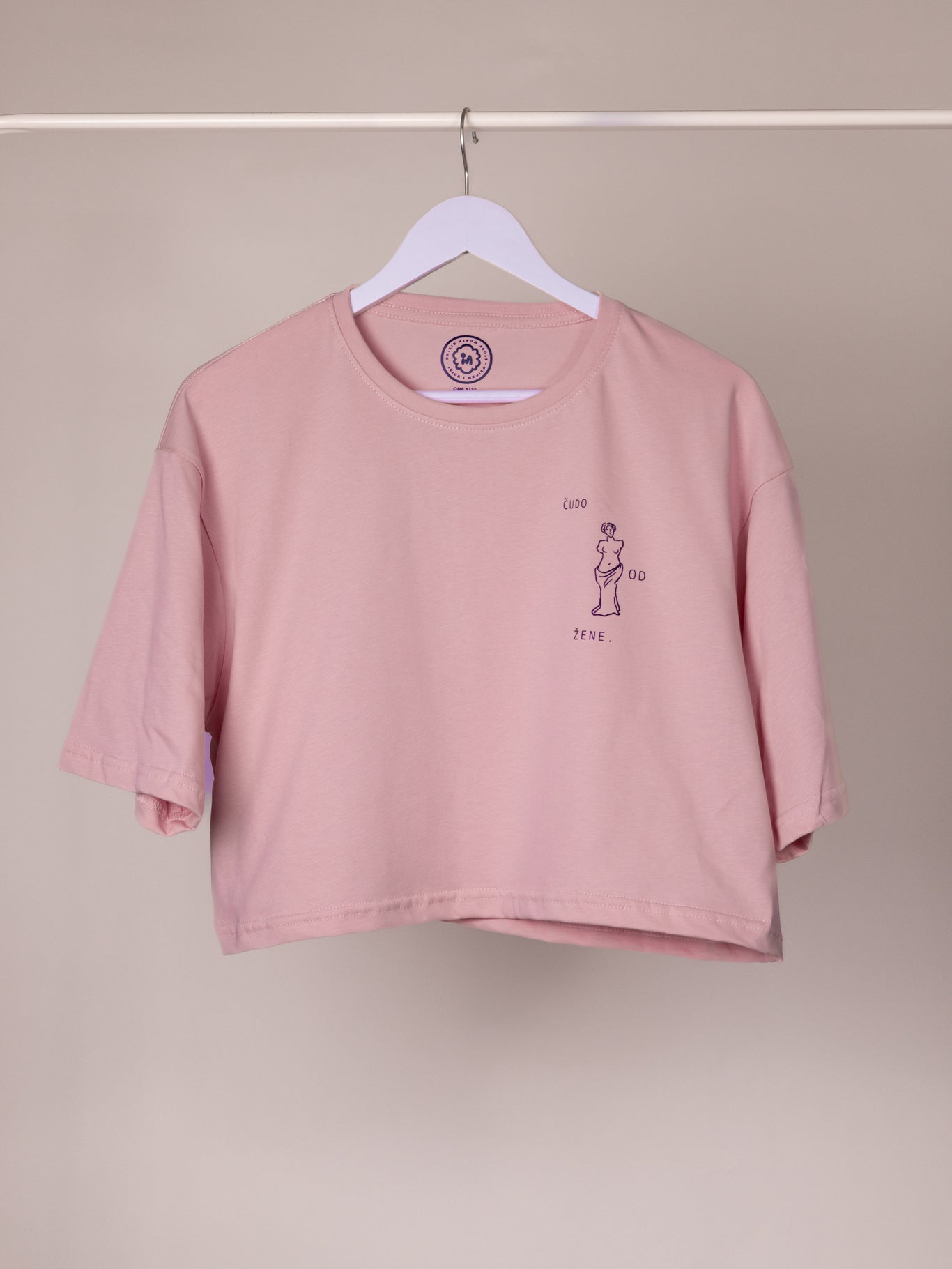 Pink crop-top Čudo od žene | Summer Specials