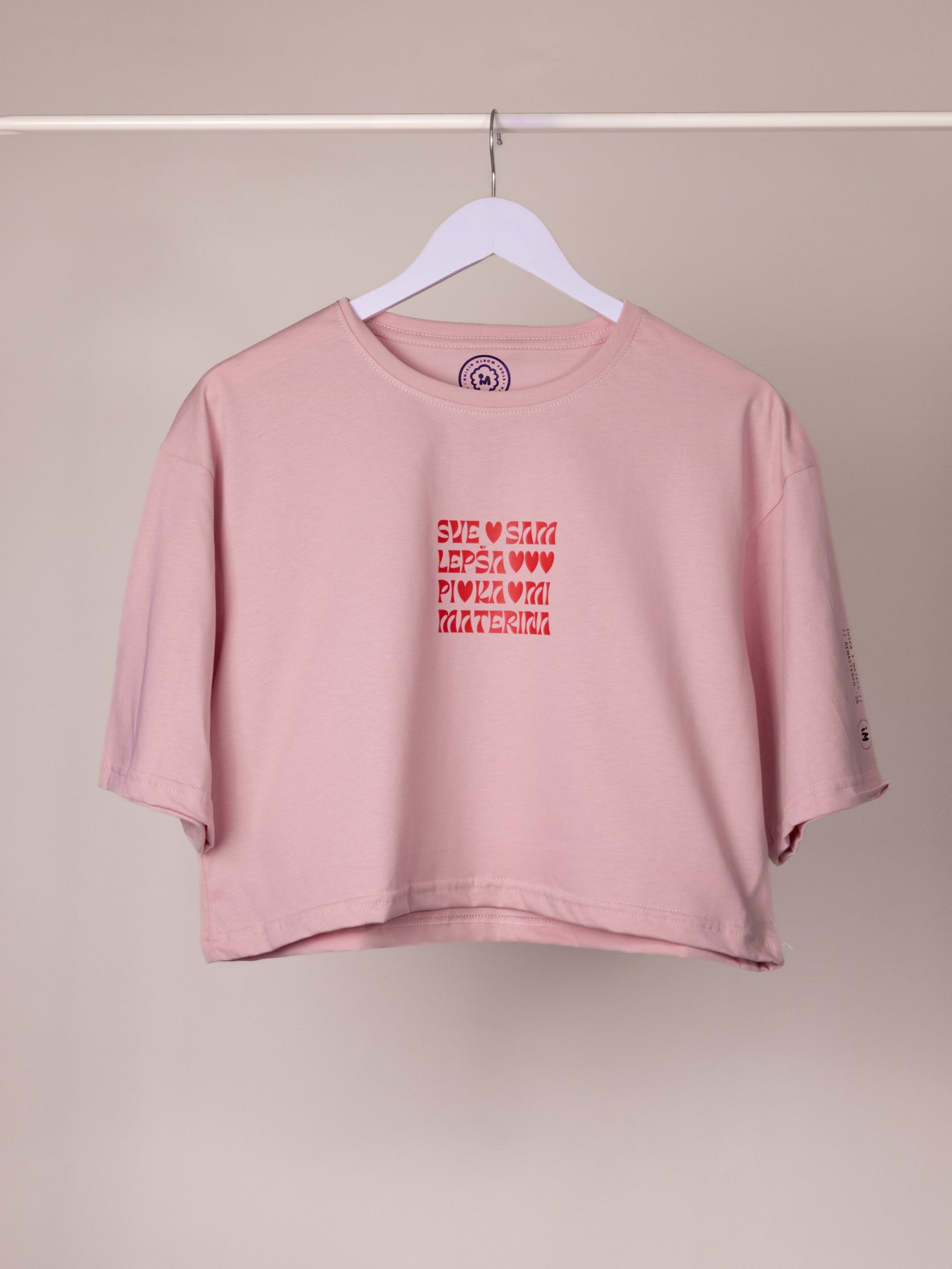 Pink crop-top Sve sam lepša | Summer Specials