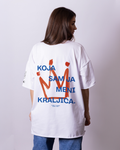 Koja sam ja meni kraljica '26 | Ženska oversize majica | Remastered 26'