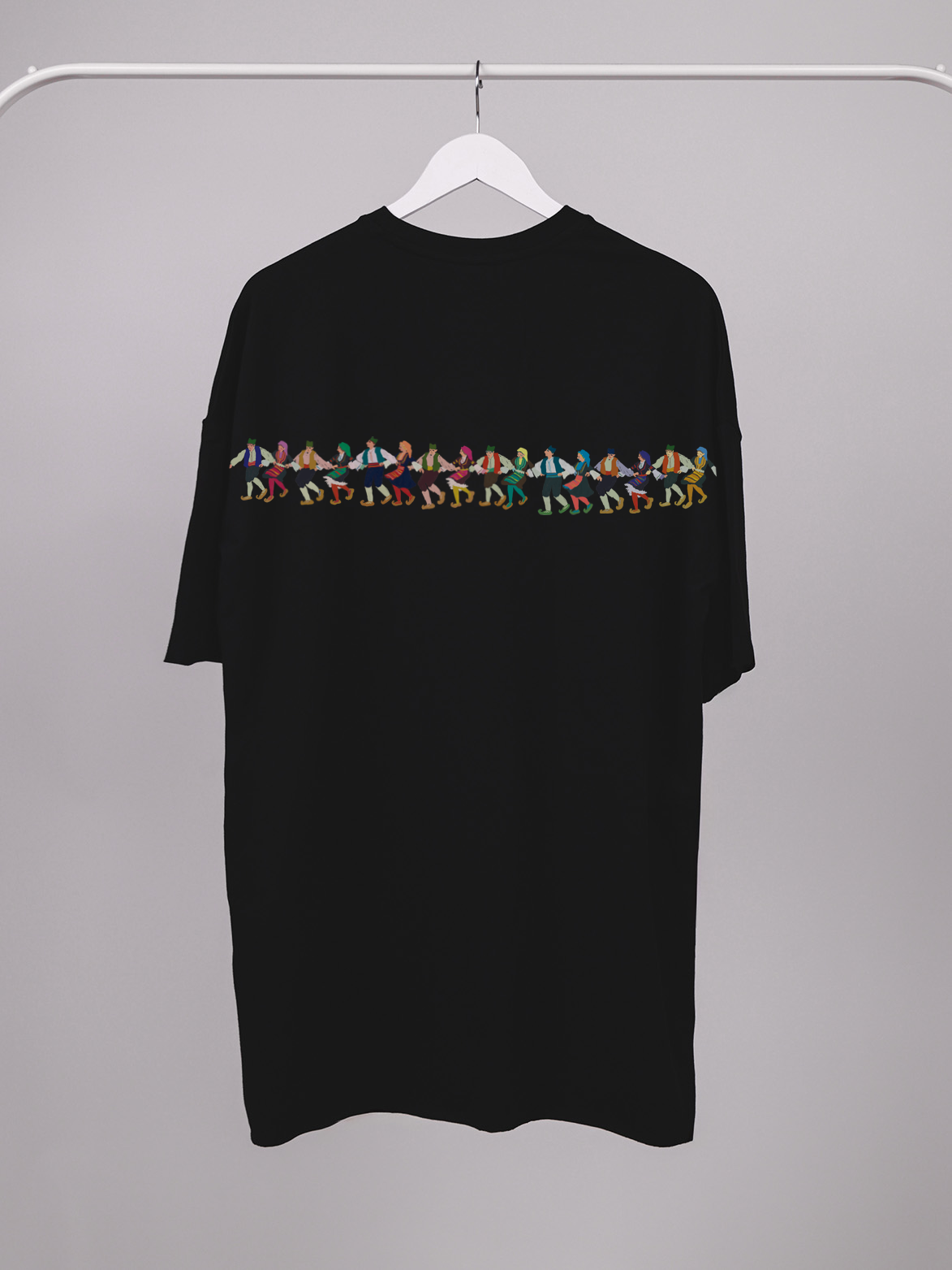 Kolo | Unisex oversize majica | Koreni
