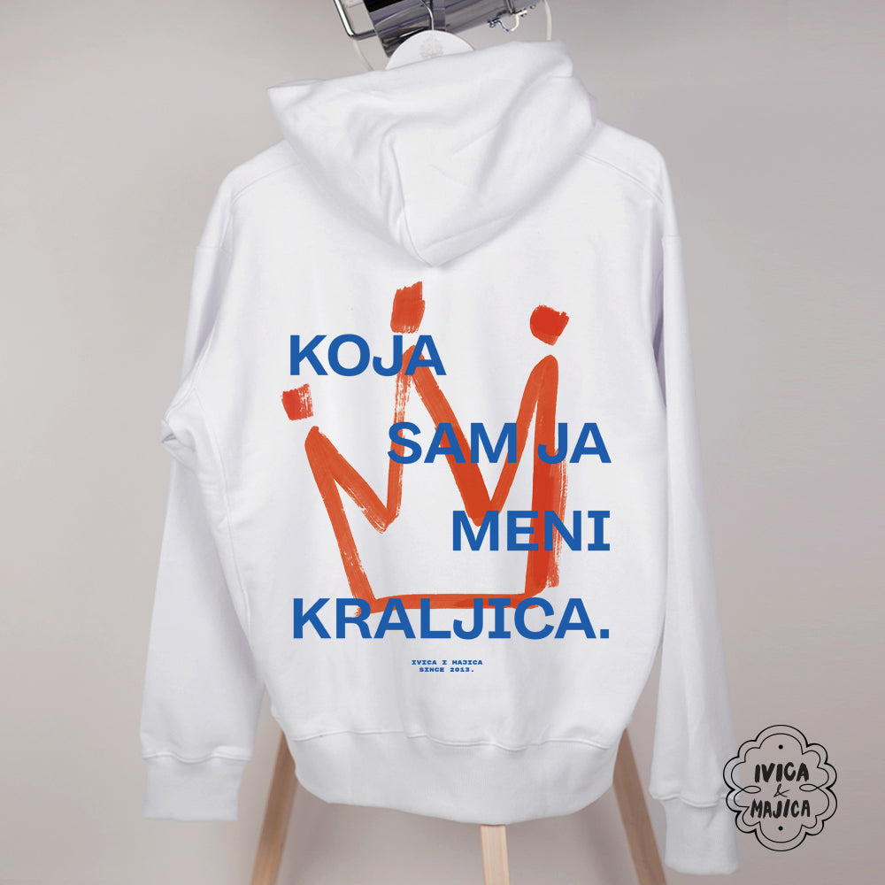 Koja sam ja meni kraljica '26 | Ženski duks sa kapuljačom | Remastered 26'