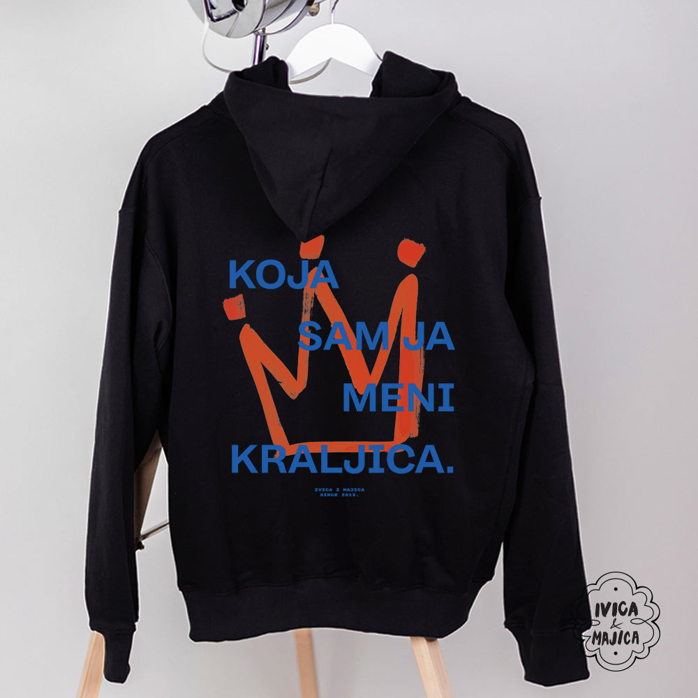 Koja sam ja meni kraljica '26 | Ženski duks sa kapuljačom | Remastered 26'