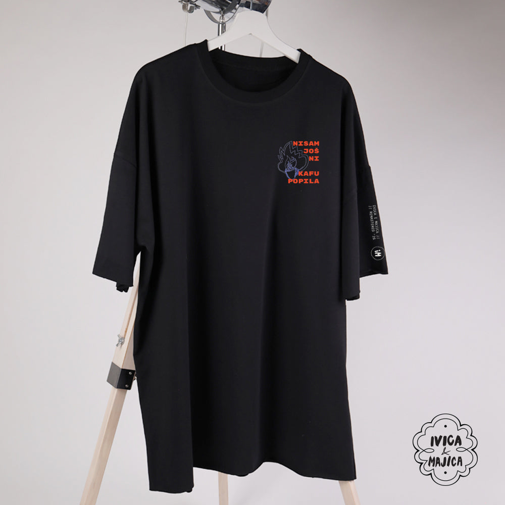 Nisam još ni kafu popila '26 - Ženska oversize majica