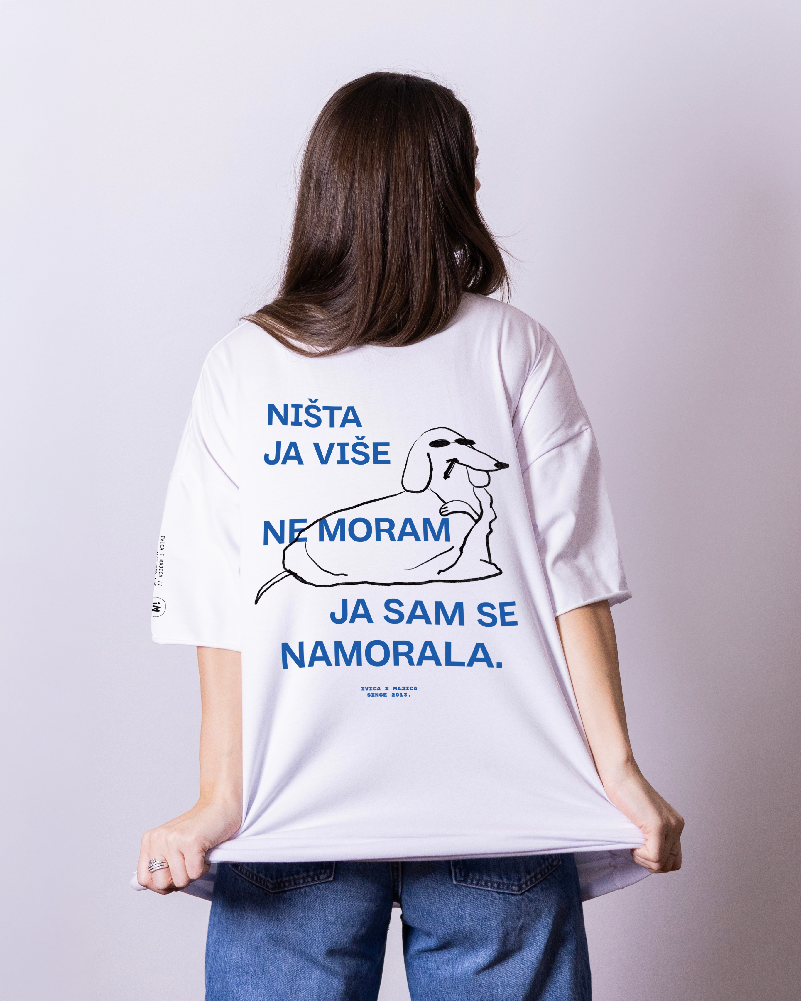 Ništa ja više ne moram ja sam se namorala '26 - Ženska oversize majica