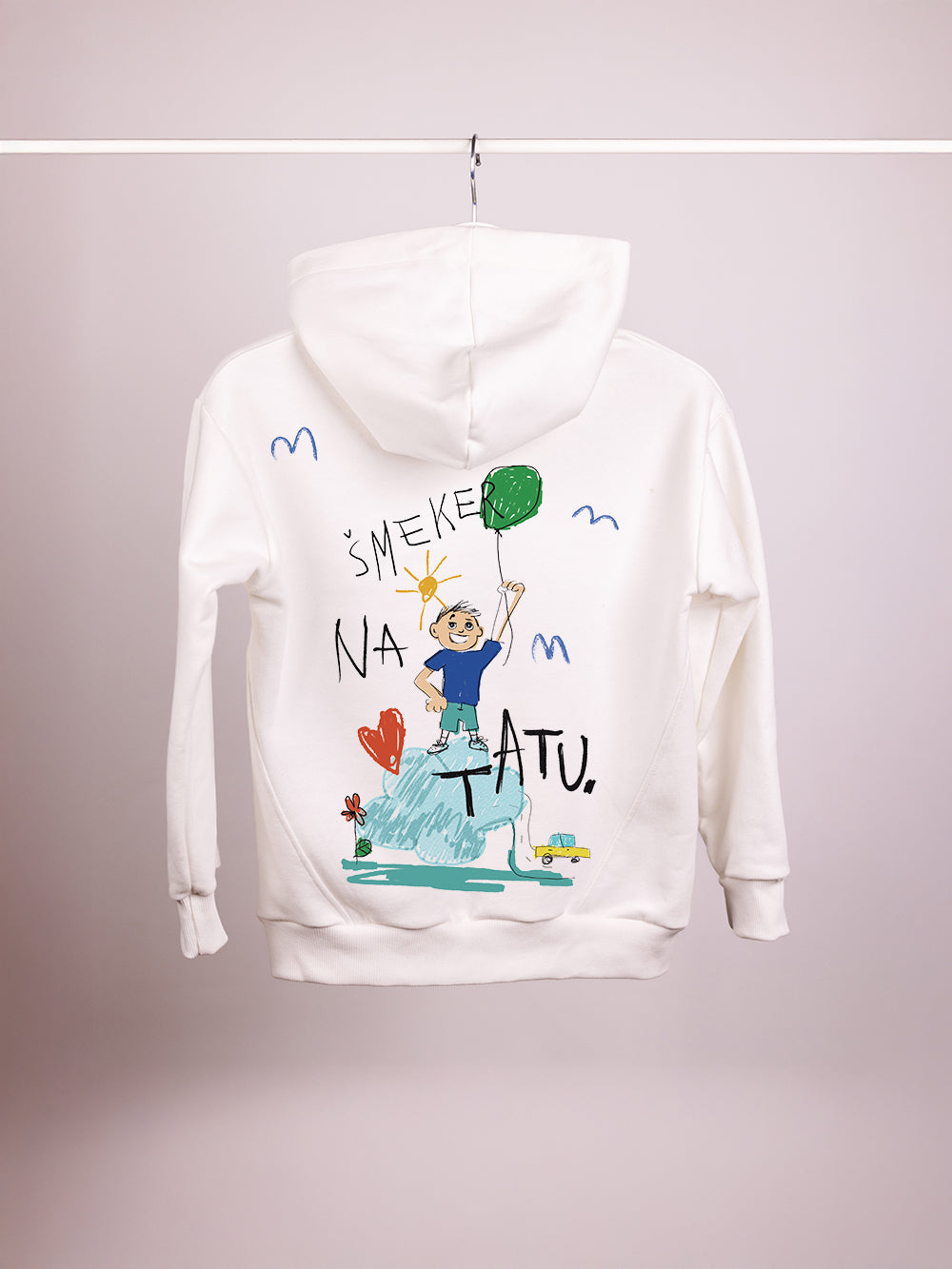 Šmeker na tatu - Dečiji duks sa kapuljačom