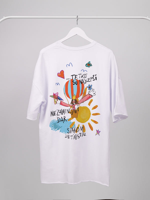 Tetka – Ženska oversize majica
