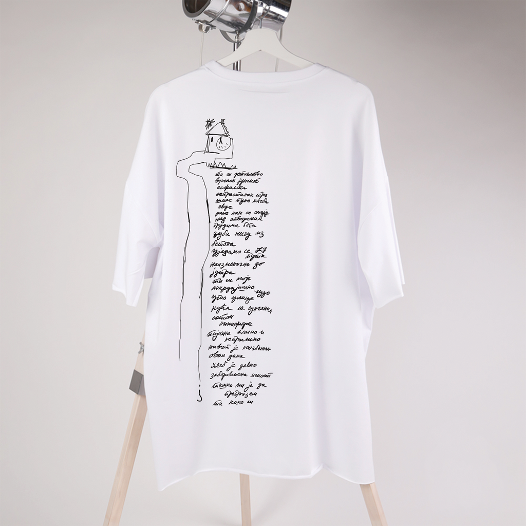 ti kako si - unisex oversize majica